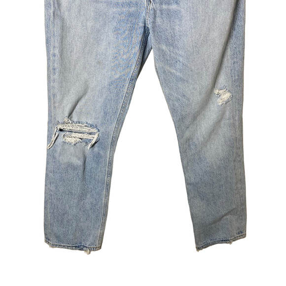 Agolde Riley High Rise Straight Crop in Shatter sz 29 - Picture 4 of 8